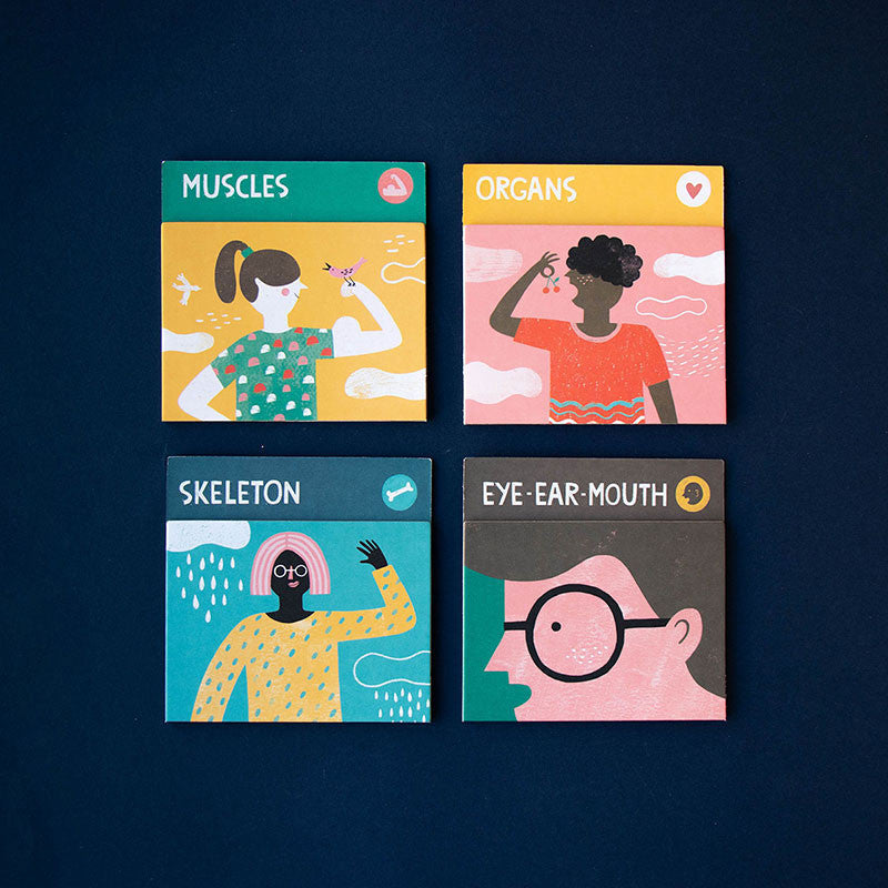 Londji Spiel Inside Me - Lernspiel zur Entdeckung des Körpers bei Nauli and Stories