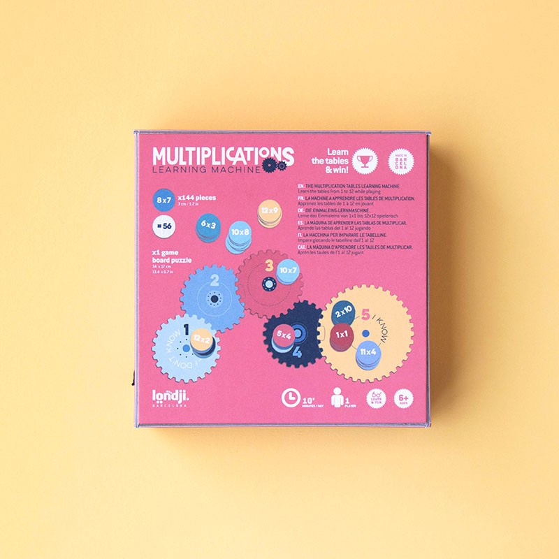 Londji Spiel Multiplications 1x1 - Lernspiel Mathematik bei Nauli and Stories