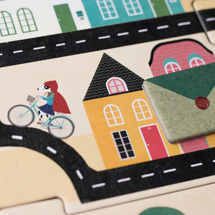 Londji Brettspiel Postman - Beobachtungsspiel bei Nauli and Stories