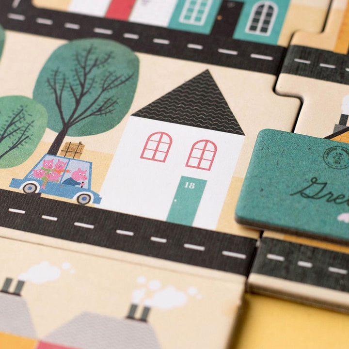 Londji Brettspiel Postman - Beobachtungsspiel bei Nauli and Stories