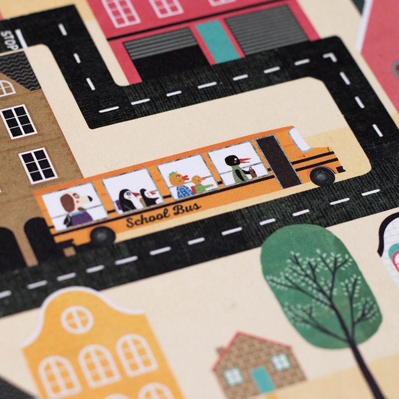 Londji Brettspiel Postman - Beobachtungsspiel bei Nauli and Stories