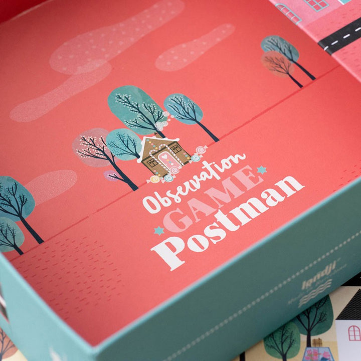 Londji Brettspiel Postman - Beobachtungsspiel bei Nauli and Stories
