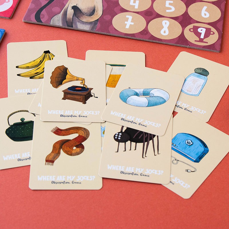 Londji Brettspiel Where are my Socks? bei Nauli and Stories