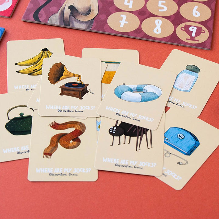 Londji Brettspiel Where are my Socks? bei Nauli and Stories
