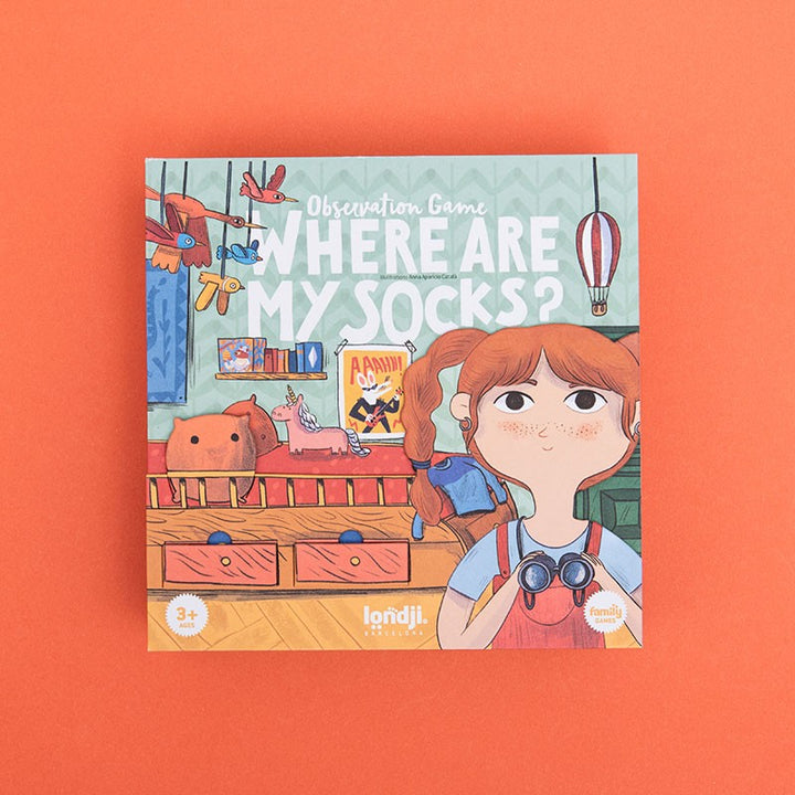 Londji Brettspiel Where are my Socks? bei Nauli and Stories
