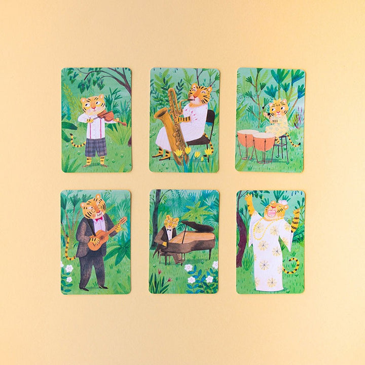 Londji Kartenspiel Animals Big Band | Kartenspiel bei Nauli and Stories