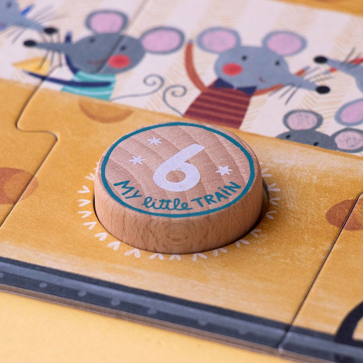 Londji Puzzle My little Train Puzzle bei Nauli and Stories