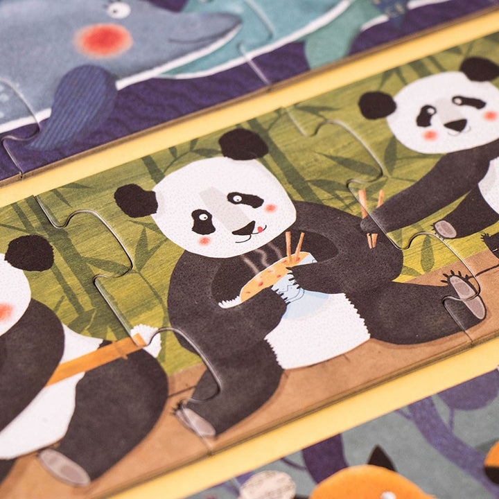 Londji Puzzle 10 Pinguine - Puzzle - ab 3 bei Nauli and Stories