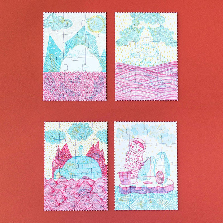 Londji Puzzle DANS L IGLOO - Puzzle mit bunten Brillen um mehr zu entdecken bei Nauli and Stories