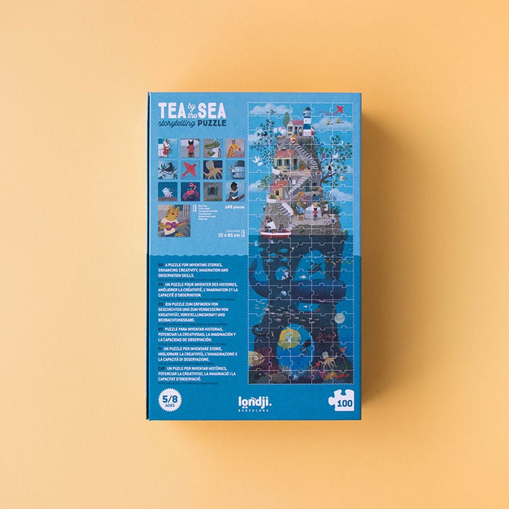 Londji Puzzle Tea By The Sea - Puzzle - ab 5 bei Nauli and Stories