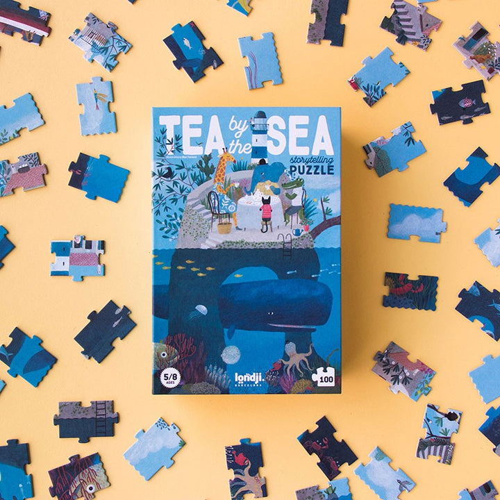 Londji Puzzle Tea By The Sea - Puzzle - ab 5 bei Nauli and Stories
