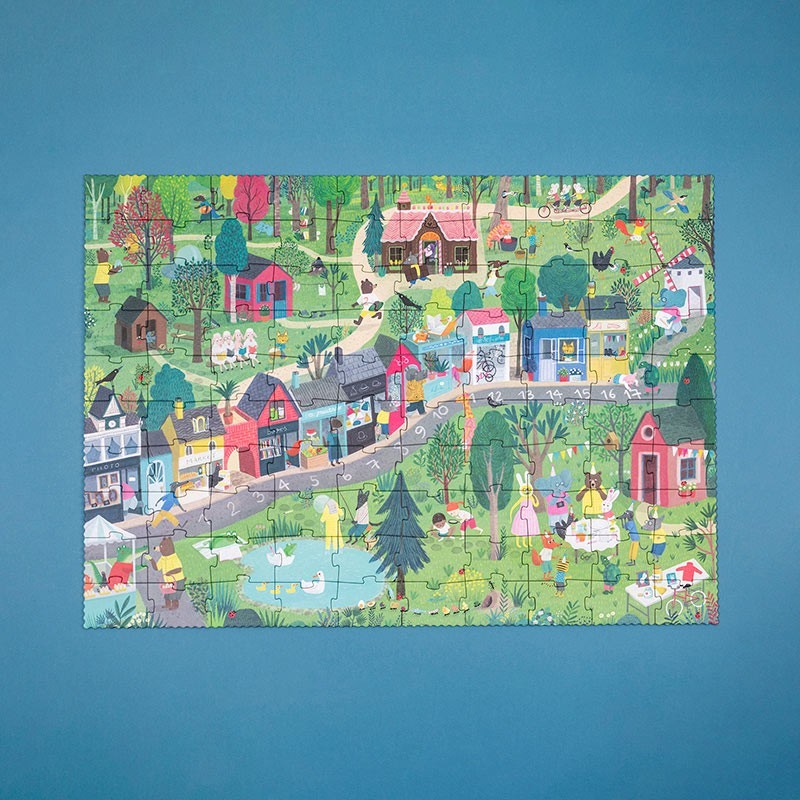 Londji Puzzle THE MYSTERIOUS CASE OF THE BIRTHDAY - Puzzle und Dedektivspiel bei Nauli and Stories