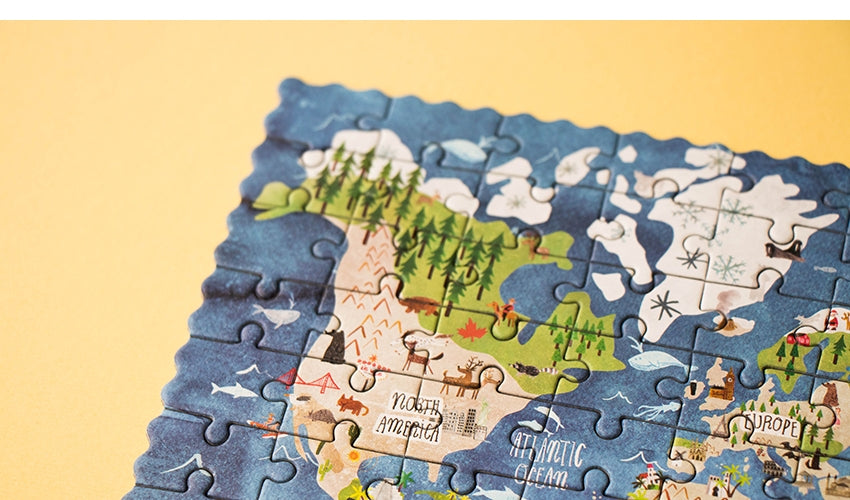 Londji Puzzle Discover the World Pocket Puzzle bei Nauli and Stories