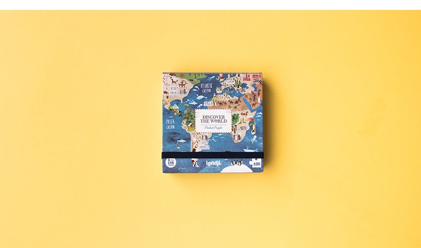 Londji Puzzle Discover the World Pocket Puzzle bei Nauli and Stories