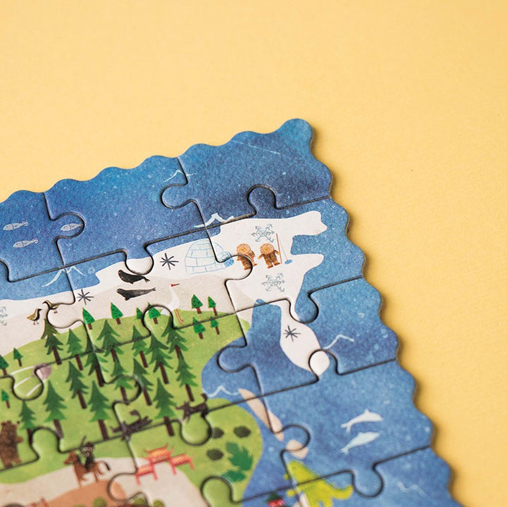 Londji Puzzle Discover the World Pocket Puzzle bei Nauli and Stories