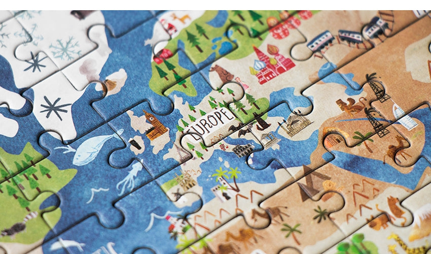 Londji Puzzle Discover the World Pocket Puzzle bei Nauli and Stories