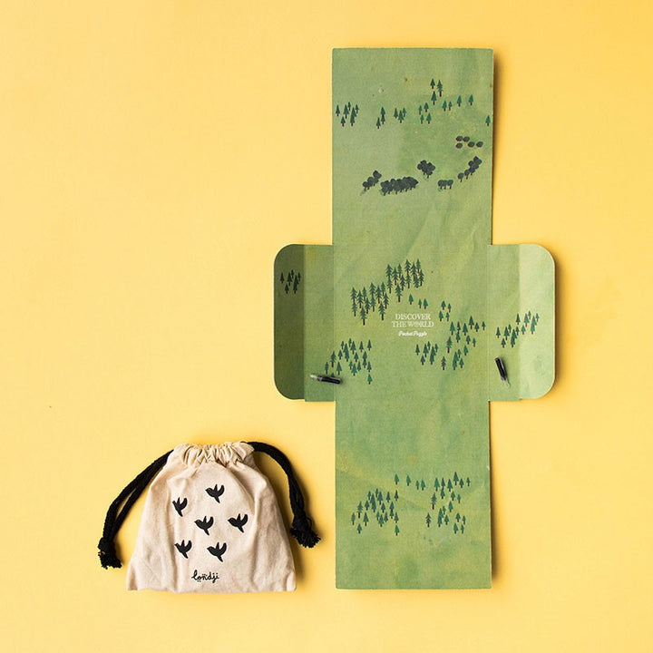 Londji Puzzle Discover the World Pocket Puzzle bei Nauli and Stories