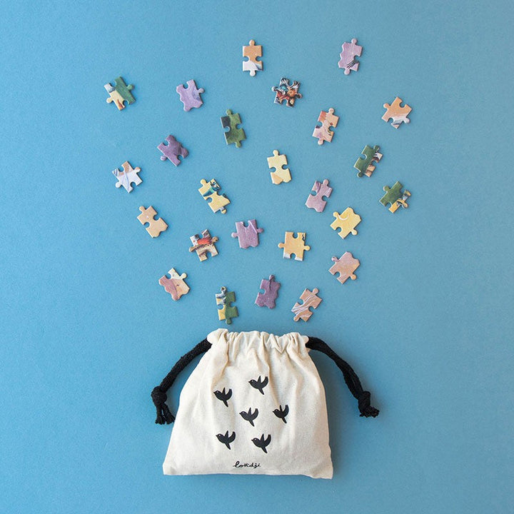 Londji Puzzle Pocket My Unicorn - Puzzle mit 100 Teilen bei Nauli and Stories