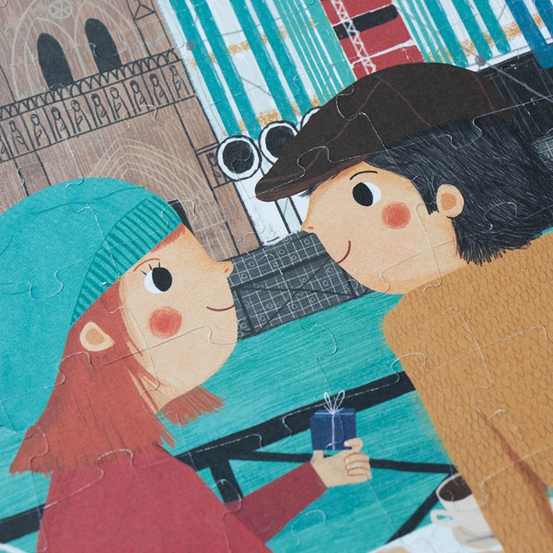 Londji Puzzle Paris, Stadt der Lichter - Puzzle bei Nauli and Stories