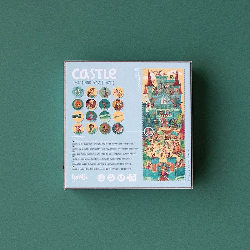 Londji Puzzle Castle POCKET PUZZLE bei Nauli and Stories