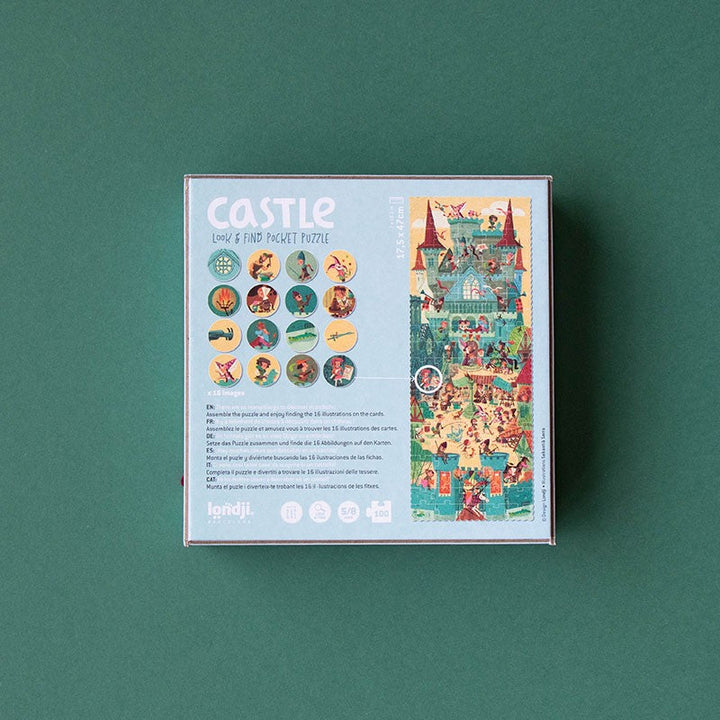 Londji Puzzle Castle POCKET PUZZLE bei Nauli and Stories