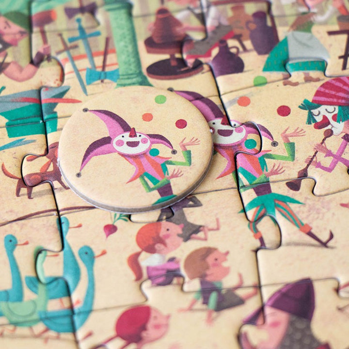 Londji Puzzle Castle POCKET PUZZLE bei Nauli and Stories