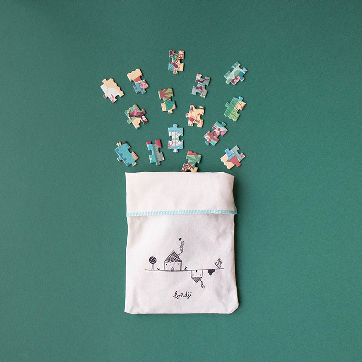 Londji Puzzle Castle POCKET PUZZLE bei Nauli and Stories