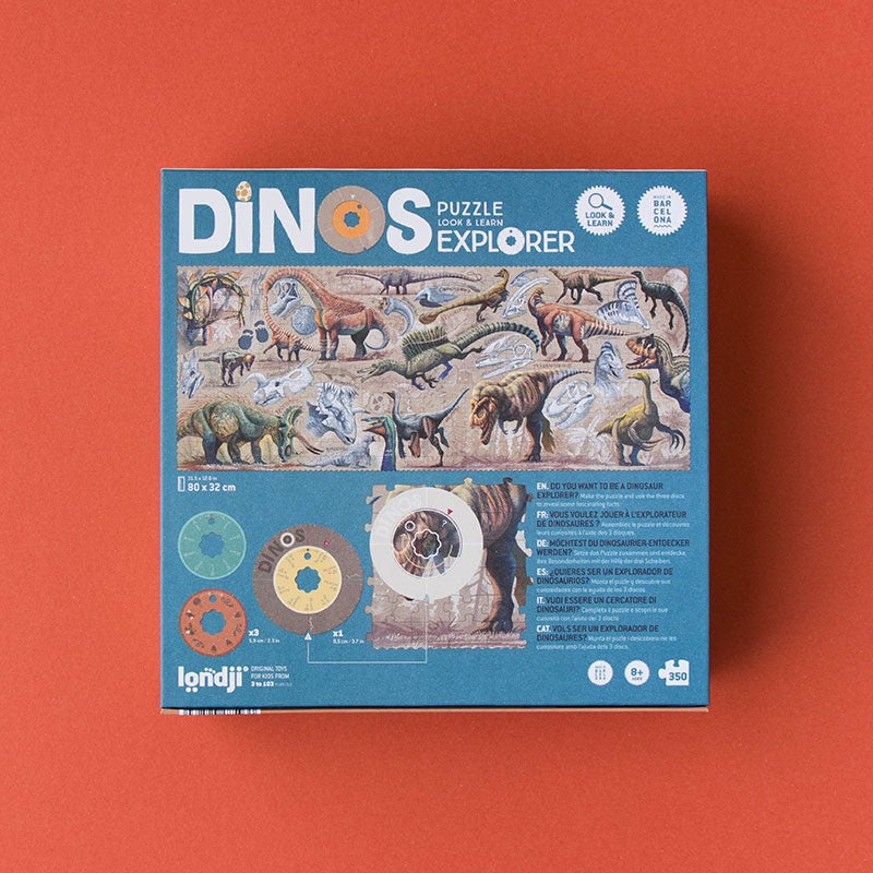 Londji Puzzle Dinos Explorer puzzle bei Nauli and Stories