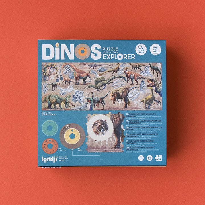 Londji Puzzle Dinos Explorer puzzle bei Nauli and Stories
