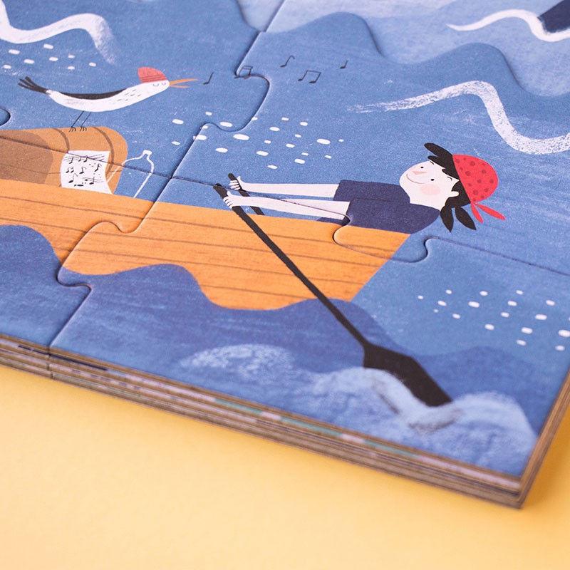 Londji Puzzle Discover the treasure puzzle bei Nauli and Stories