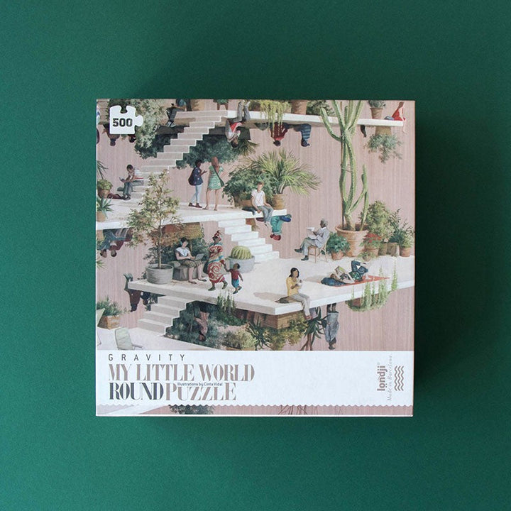 Londji Puzzle My little world - Gravity - rundes Puzzle bei Nauli and Stories
