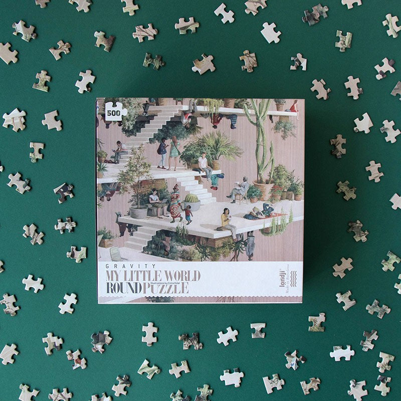 Londji Puzzle My little world - Gravity - rundes Puzzle bei Nauli and Stories