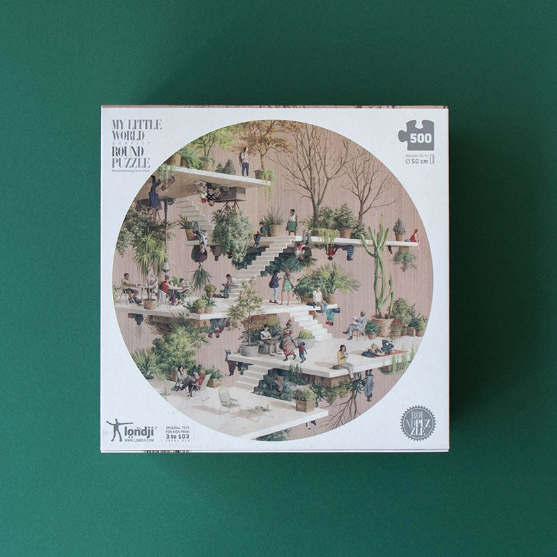 Londji Puzzle My little world - Gravity - rundes Puzzle bei Nauli and Stories
