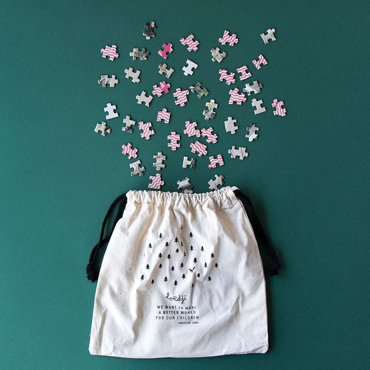 Londji Puzzle My little world - Gravity - rundes Puzzle bei Nauli and Stories