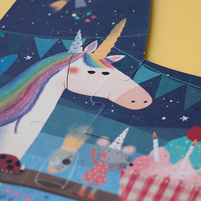 Londji Puzzle Happy Birthday Unicorn -  Puzzle bei Nauli and Stories