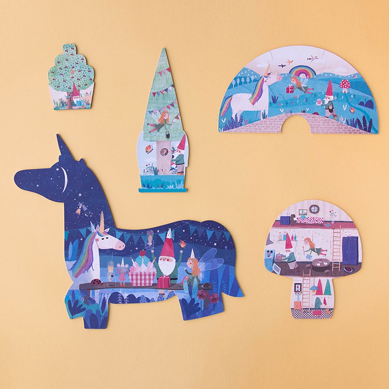 Londji Puzzle Happy Birthday Unicorn -  Puzzle bei Nauli and Stories