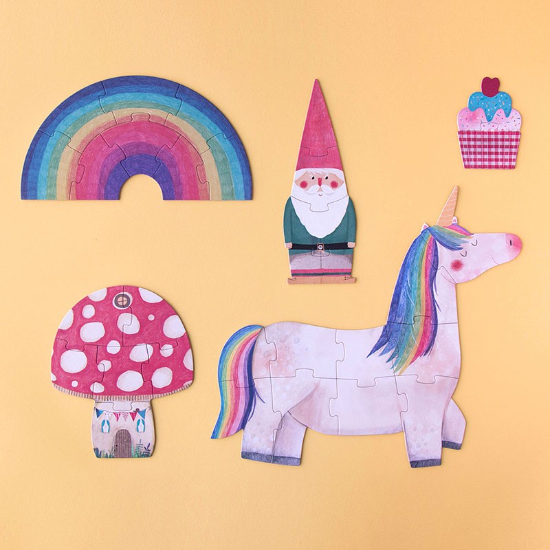 Londji Puzzle Happy Birthday Unicorn -  Puzzle bei Nauli and Stories