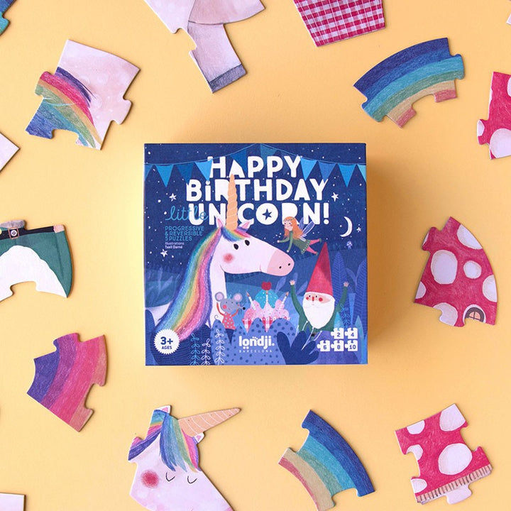 Londji Puzzle Happy Birthday Unicorn -  Puzzle bei Nauli and Stories