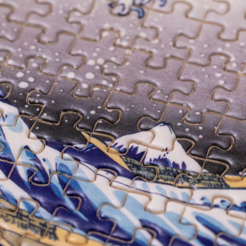 Londji Puzzle Micropuzzle | ZOOM | Hokusai The Wave bei Nauli and Stories