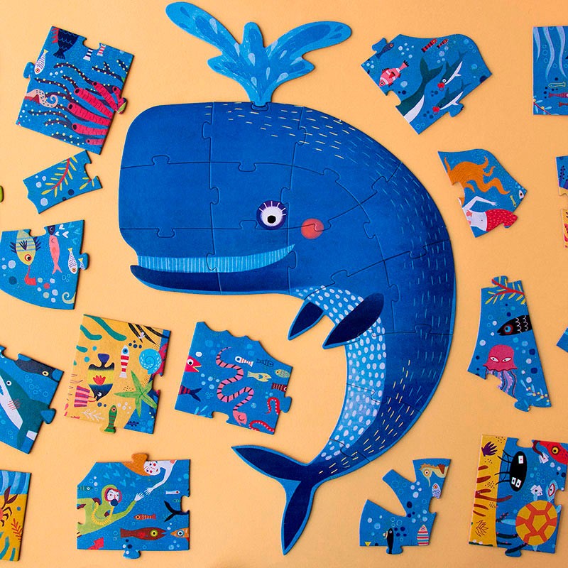 Londji Puzzle My big blue puzzle bei Nauli and Stories