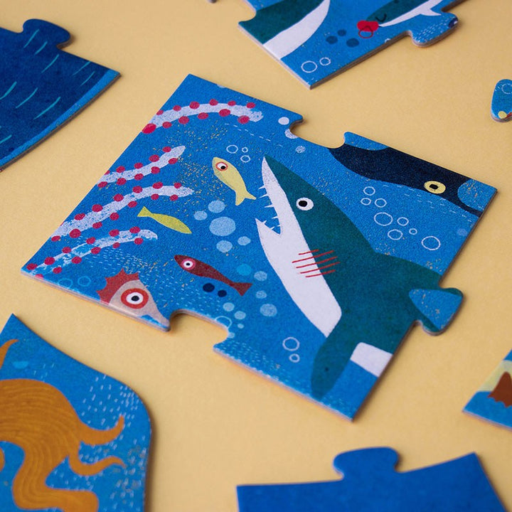 Londji Puzzle My big blue puzzle bei Nauli and Stories