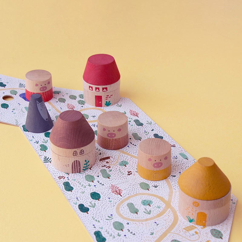 Londji Puzzle MY THREE LITTLE PIGS bei Nauli and Stories