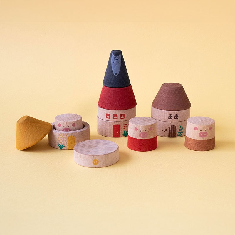 Londji Puzzle MY THREE LITTLE PIGS bei Nauli and Stories