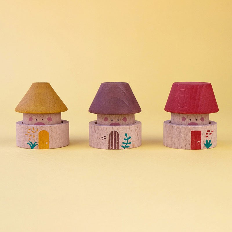 Londji Puzzle MY THREE LITTLE PIGS bei Nauli and Stories