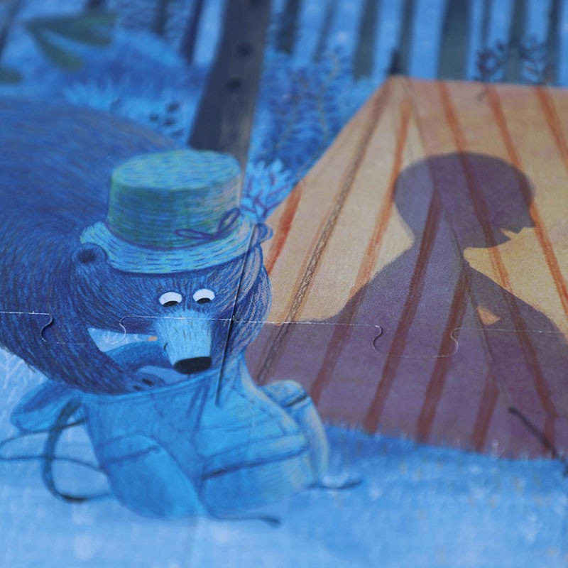 Londji Puzzle Night and Day in the Forest - Puzzle bei Nauli and Stories