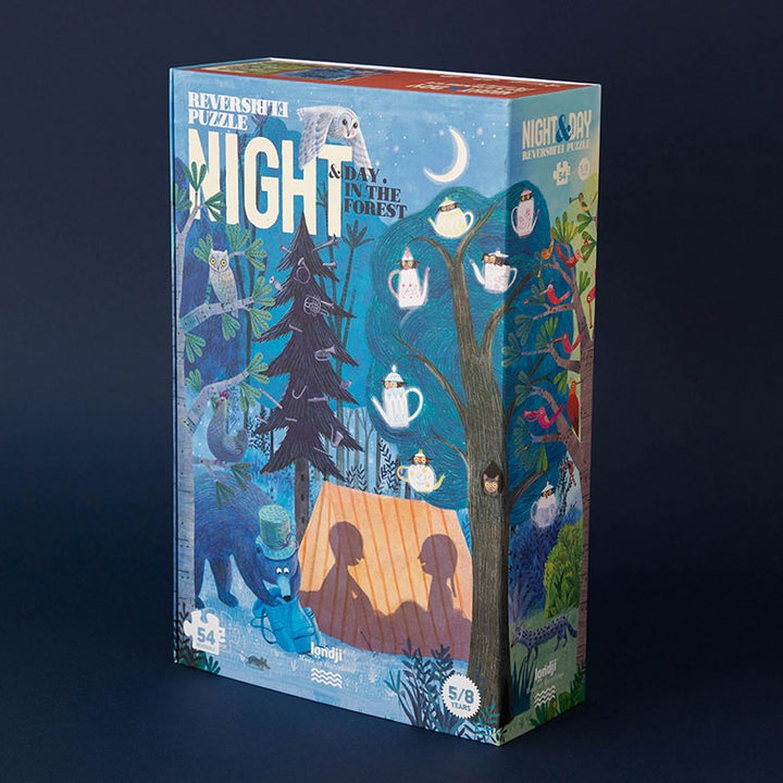 Londji Puzzle Night and Day in the Forest - Puzzle bei Nauli and Stories