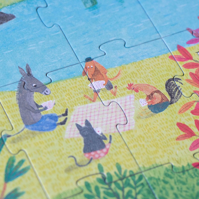 Londji Puzzle Once Upon a Time - Puzzle ab 5 - 100 Teile bei Nauli and Stories
