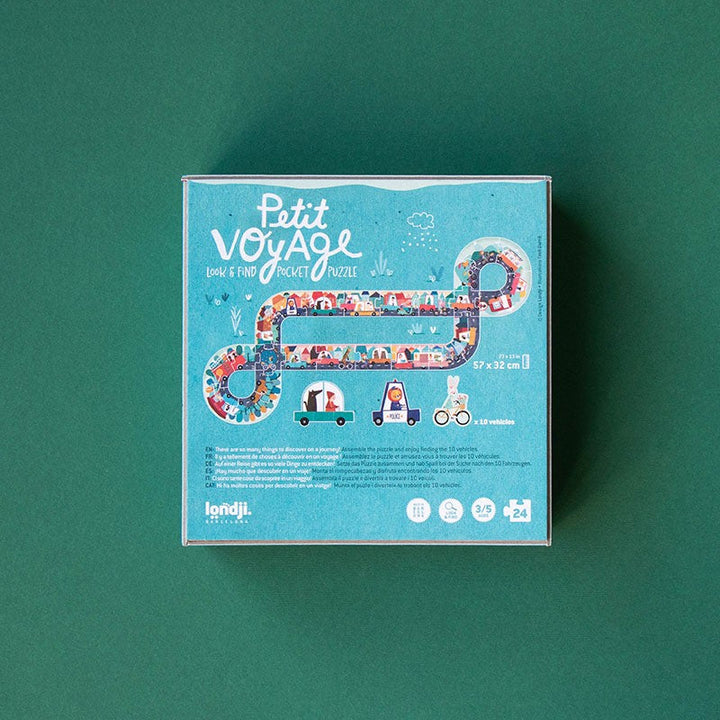Londji Puzzle Petit Voyage - Puzzle mit 24 Teilen bei Nauli and Stories
