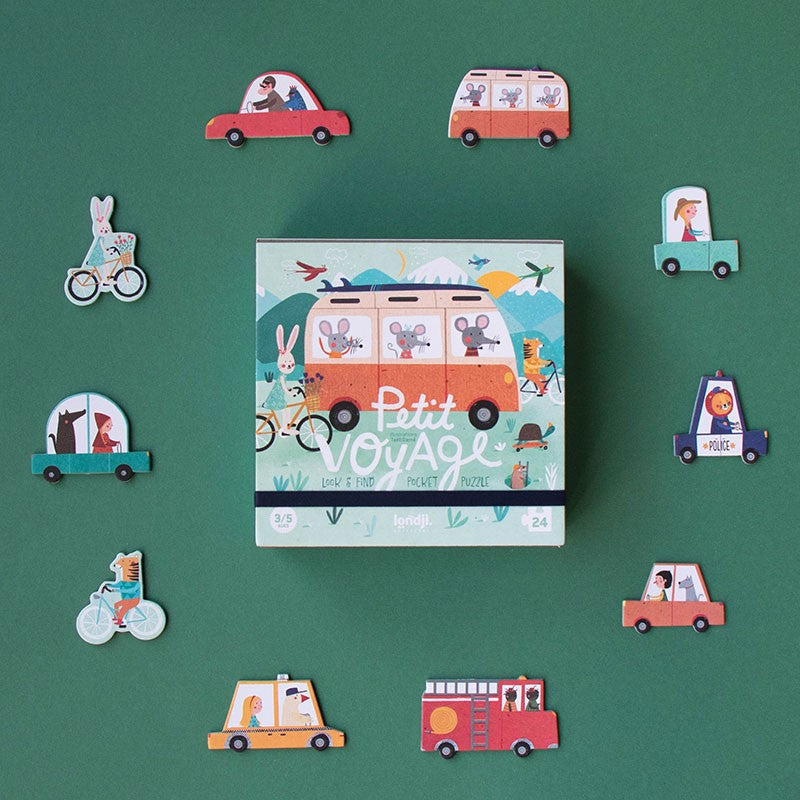 Londji Puzzle Petit Voyage - Puzzle mit 24 Teilen bei Nauli and Stories