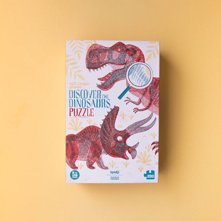 Londji Puzzle Puzzle Discover the Dinosours bei Nauli and Stories